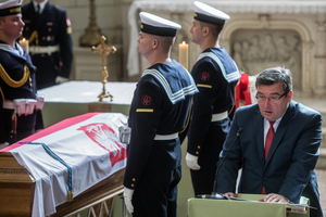 Tomasz Młynarski, ambasador RP we Francji  – Montrésor (Francja), 24 września 2018. Fot. Sławek Kasper (IPN)