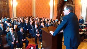 Uroczystość wręczenia Krzyży Wolności i Solidarności w Chełmnie. Fot. Sławomir Kasper (IPN)
