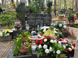 Cmentarz Srebrzysko w Gdańsku, miejsce spoczynku Tomasza Wojdakowskiego