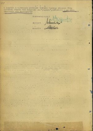 Wyrok Wojskowego Sądu Rejonowego w Gdańsku. Gdańsk 3 sierpnia 1946 r. (IPN Gd 323/1, s. 139)