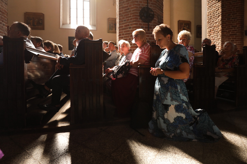 Państwowy pogrzeb ofiar niemieckich zbrodni – Chojnice, 2 września 2024. Fot. Mikołaj Bujak (IPN)