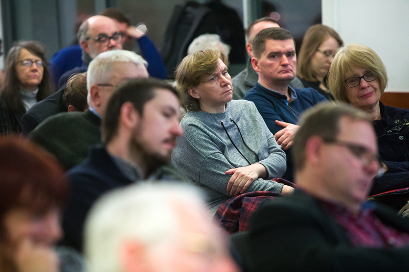 Dyskusja wokół publikacji „Represje za pomoc Żydom na okupowanych ziemiach polskich w czasie II wojny światowej” – Warszawa, 16 stycznia 2020. Fot. Sławek Kasper (IPN)