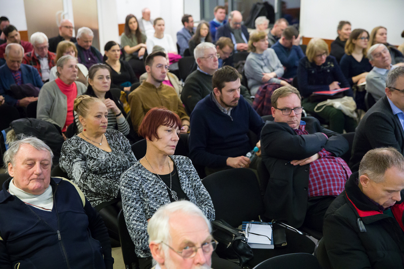 Dyskusja wokół publikacji „Represje za pomoc Żydom na okupowanych ziemiach polskich w czasie II wojny światowej” – Warszawa, 16 stycznia 2020. Fot. Sławek Kasper (IPN)