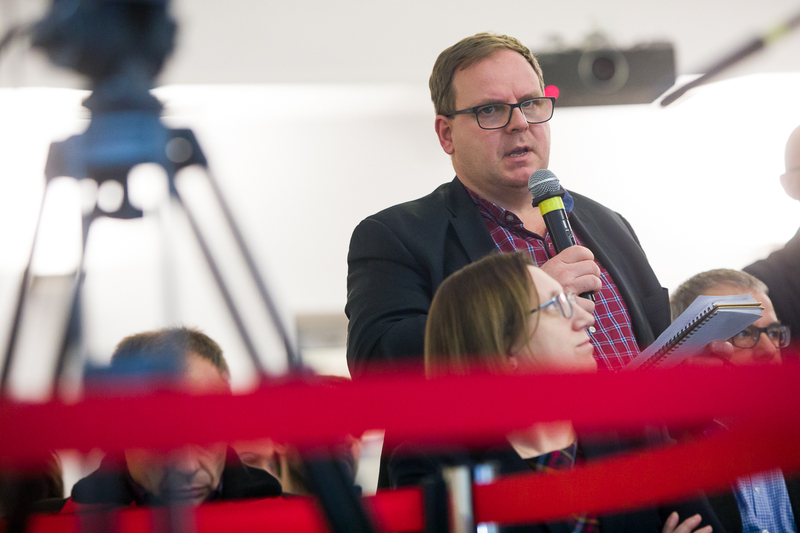 Dyskusja wokół publikacji „Represje za pomoc Żydom na okupowanych ziemiach polskich w czasie II wojny światowej” – Warszawa, 16 stycznia 2020. Fot. Sławek Kasper (IPN)