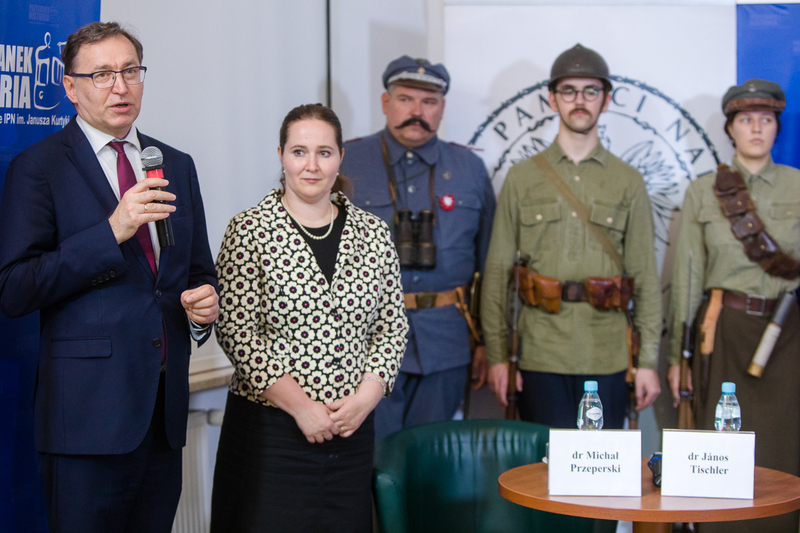 Dyskusja o książce Balázsa Ablonczyego „Pál Teleki (1879–1941)” – 17 czerwca 2020. Fot. Sławek Kasper (IPN)