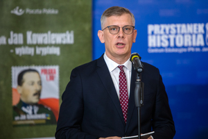 Dr hab. Sławomir Cenckiewicz, dyrektor Wojskowego Biura Historycznego – Warszawa, 30 czerwca 2020. Fot. Sławek Kasper (IPN)