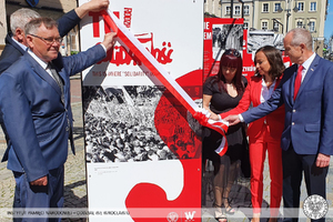 Otwarcie wystawy IPN „TU rodziła się »Solidarność«” – Opole, 1 lipca 2020. Fot. IPN