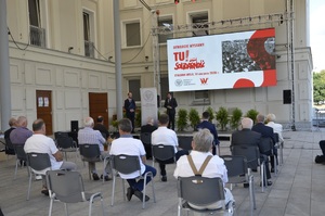 Otwarcie wystawy „TU rodziła się Solidarność” w Stalowej Woli – 14 sierpnia 2020