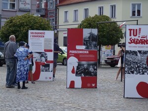 Otwarcie wystawy IPN „TU rodziła się Solidarność” – Konin, 14 sierpnia 2020. Fot. Witold Sobócki