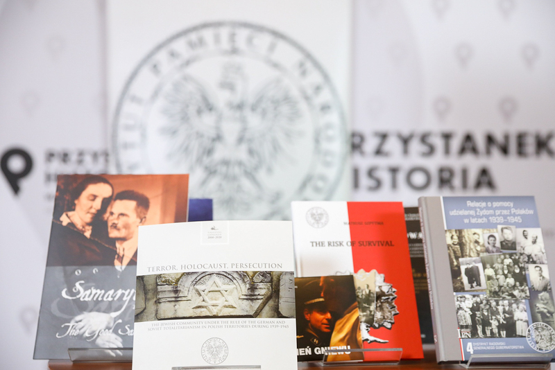 Narodowy Dzień Pamięci Polaków ratujących Żydów pod okupacją niemiecką. Konferencja prasowa IPN – 23 marca 2021. Fot. Sławek Kasper (IPN)