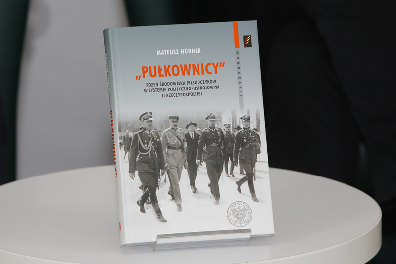 Dyskusja o książce „»Pułkownicy«. Rdzeń środowiska piłsudczyków w systemie polityczno-ustrojowym II Rzeczypospolitej” – 19 maja 2021. Fot. Piotr Życieński (IPN)