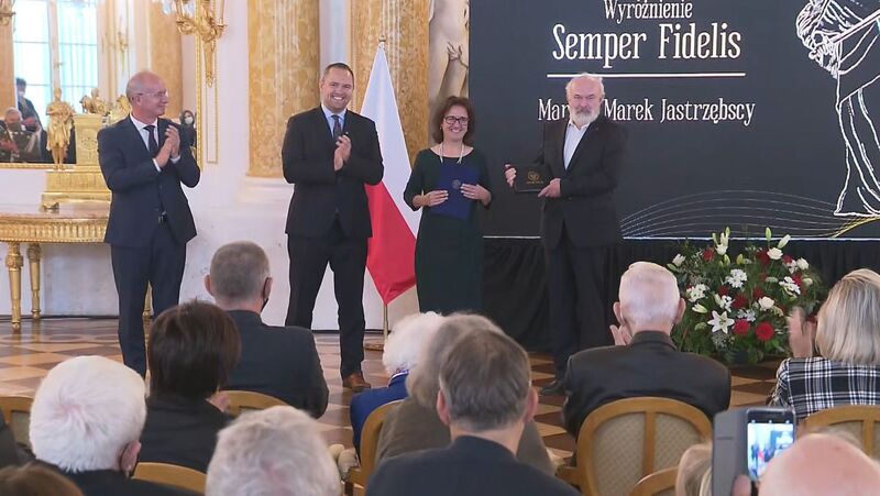 Kadr z programu „Przystanek Historia” w TVP Historia, odc. 42