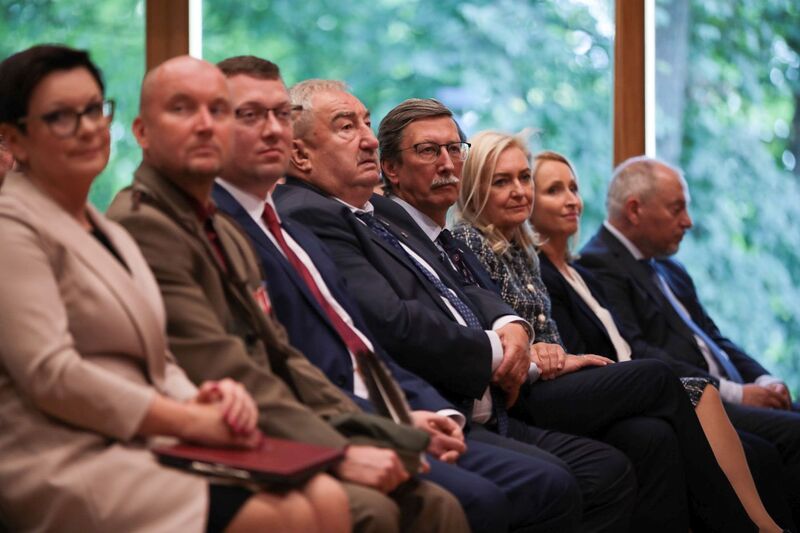 Otwarcie wystawy „»Ramię krzep – Ojczyźnie służ«. 135 rocznica powstania Sokolstwa Polskiego w Ameryce” – Warka, 16 września 2022. Fot. Mikołaj Bujak (IPN)