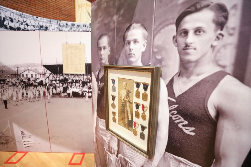 Otwarcie wystawy „»Ramię krzep – Ojczyźnie służ«. 135 rocznica powstania Sokolstwa Polskiego w Ameryce” – Warka, 16 września 2022. Fot. Mikołaj Bujak (IPN)