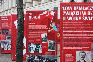 Prezentacja wystawy „»Jesteśmy Polakami«. Związek Polaków w Niemczech” – Warszawa, 2 grudnia 2022. Fot. Mikołaj Bujak (IPN)