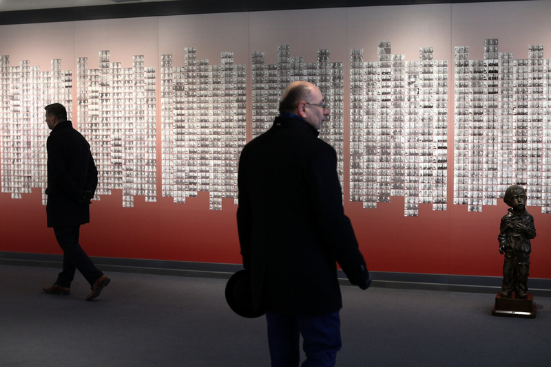 Uroczystości w 78. rocznicę oswobodzenia niemieckiego obozu zagłady Auschwitz – 27 stycznia 2023. Fot. Sławek Kasper (IPN)