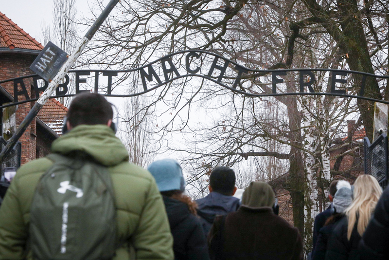 Uroczystości w 78. rocznicę oswobodzenia niemieckiego obozu zagłady Auschwitz – 27 stycznia 2023. Fot. Sławek Kasper (IPN)