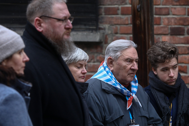 Uroczystości w 78. rocznicę oswobodzenia niemieckiego obozu zagłady Auschwitz – 27 stycznia 2023. Fot. Sławek Kasper (IPN)