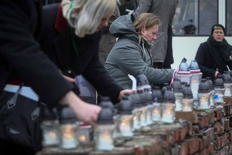 Uroczystości w 78. rocznicę oswobodzenia niemieckiego obozu zagłady Auschwitz – 27 stycznia 2023. Fot. Sławek Kasper (IPN)