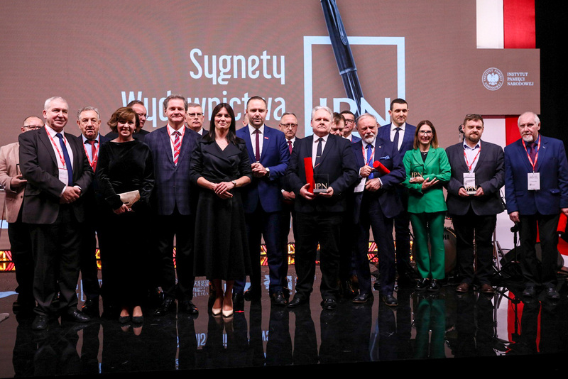 Gala wręczenia nagród „Sygnety Wydawnictwa IPN” – Warszawa, 13 kwietnia 2023. Fot. Sławek Kasper (IPN)