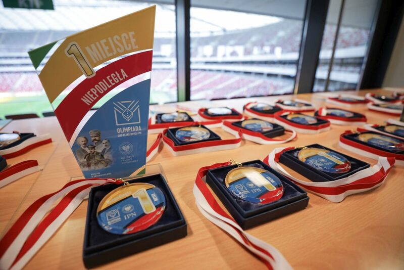 Finał pierwszej edycji ogólnopolskiej Olimpiady Gier Planszowych Instytutu Pamięci Narodowej – Warszawa, 15 kwietnia 2023. Fot. Mikołaj Bujak (IPN)