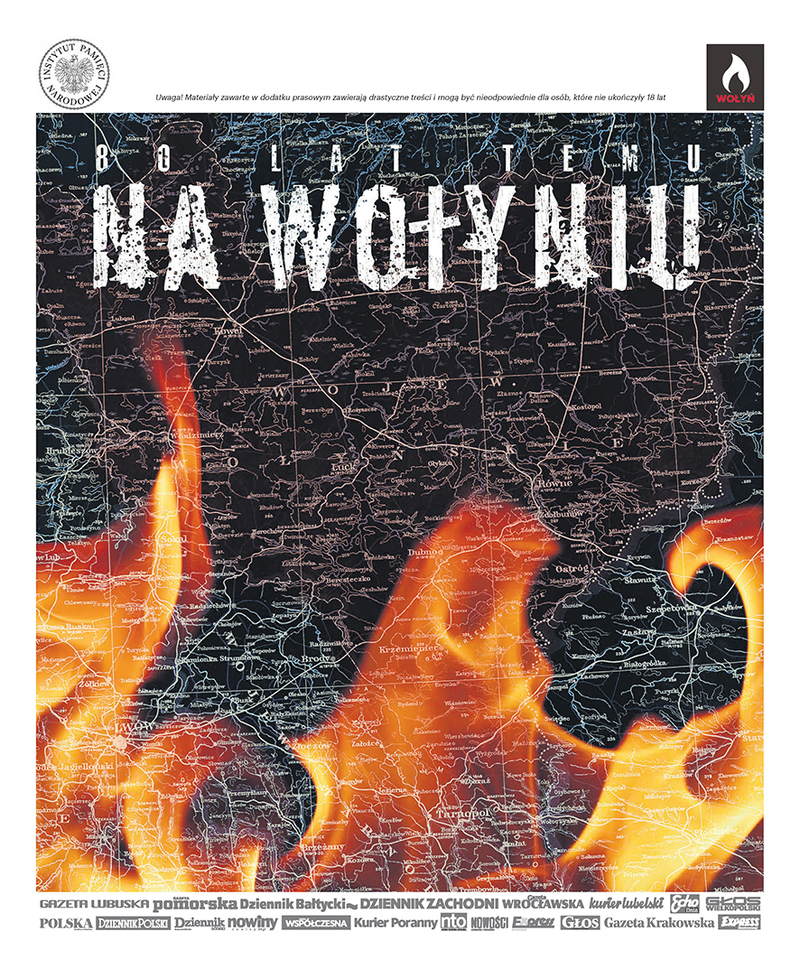 „80 lat temu na Wołyniu” – dodatek specjalny Instytutu Pamięci Narodowej do tytułów Polska Press z 10 lipca 2023