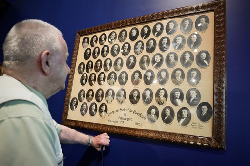 Wernisaż wystawy „Ramię krzep – Ojczyźnie służ”. Historia Sokolstwa Polskiego w Ameryce, Muzeum II Wojny Światowej w Gdańsku, 29 września 2023. Fot. Mikołaj Bujak (IPN)