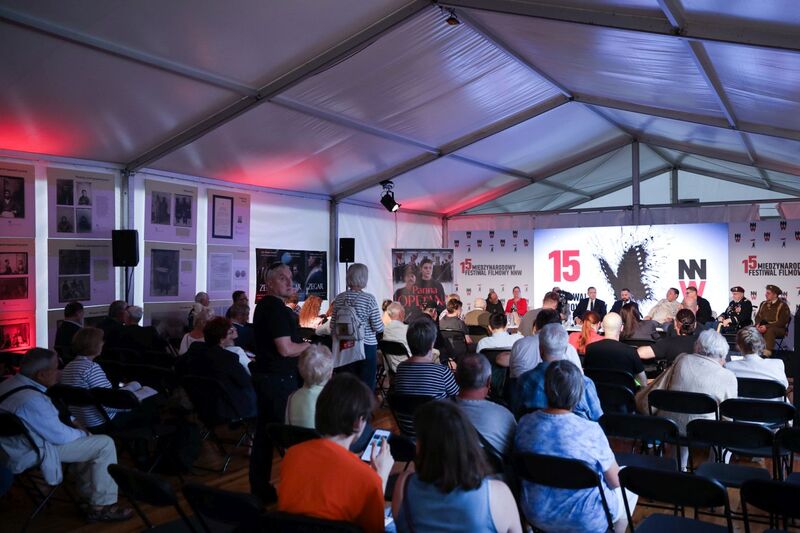 Debata „ Jak opowiadać światu o totalitaryzmach?” podczas 15. Międzynarodowego Festiwalu Filmowego Niepokorni Niezłomni Wyklęci w Gdyni –29 września 2023. Fot. Mikołaj Bujak (IPN)