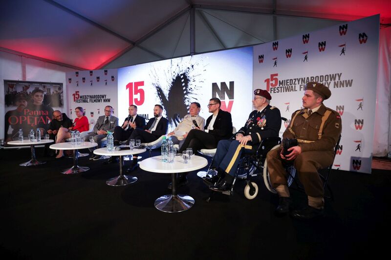 Debata „ Jak opowiadać światu o totalitaryzmach?” podczas 15. Międzynarodowego Festiwalu Filmowego Niepokorni Niezłomni Wyklęci w Gdyni –29 września 2023. Fot. Mikołaj Bujak (IPN)