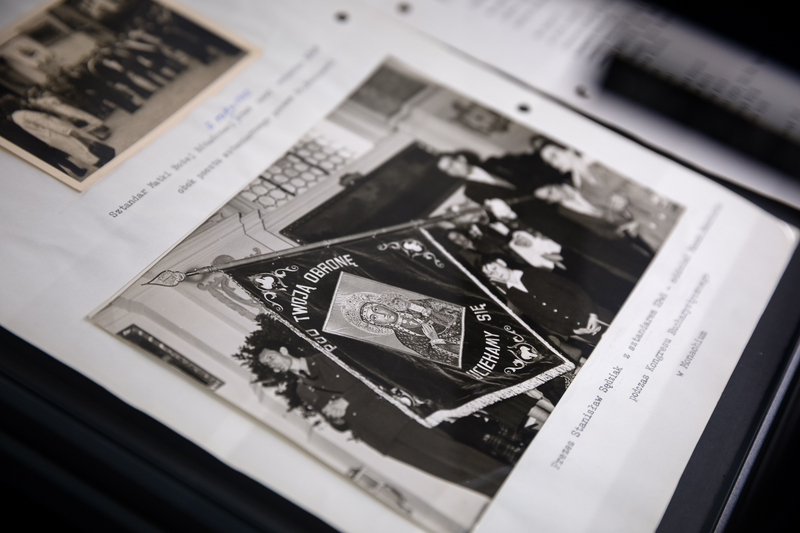 Archiwum Związku Polaków w Niemczech trafiło do Instytutu Pamięci Narodowej – konferencja. Warszawa, 20 listopada 2023. Fot. Sławek Kasper (IPN)