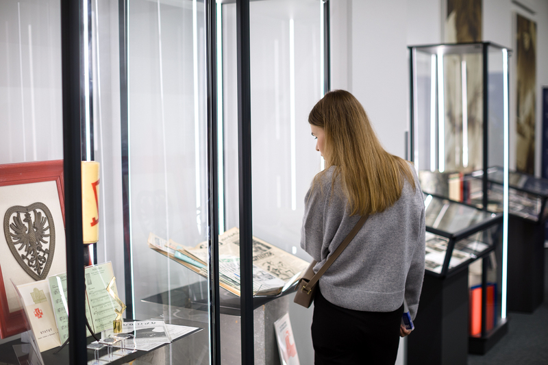 Archiwum Związku Polaków w Niemczech trafiło do Instytutu Pamięci Narodowej – konferencja. Warszawa, 20 listopada 2023. Fot. Sławek Kasper (IPN)