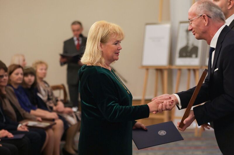 Uroczystość wręczenia not identyfikacyjnych – Warszawa, 1 grudnia 2023. Fot. Mikołaj Bujak (IPN)