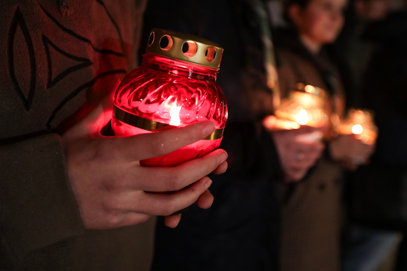 Światło Wolności – w hołdzie ofiarom stanu wojennego – Warszawa, 13 grudnia 2023. Fot. Mikołaj Bujak (IPN)