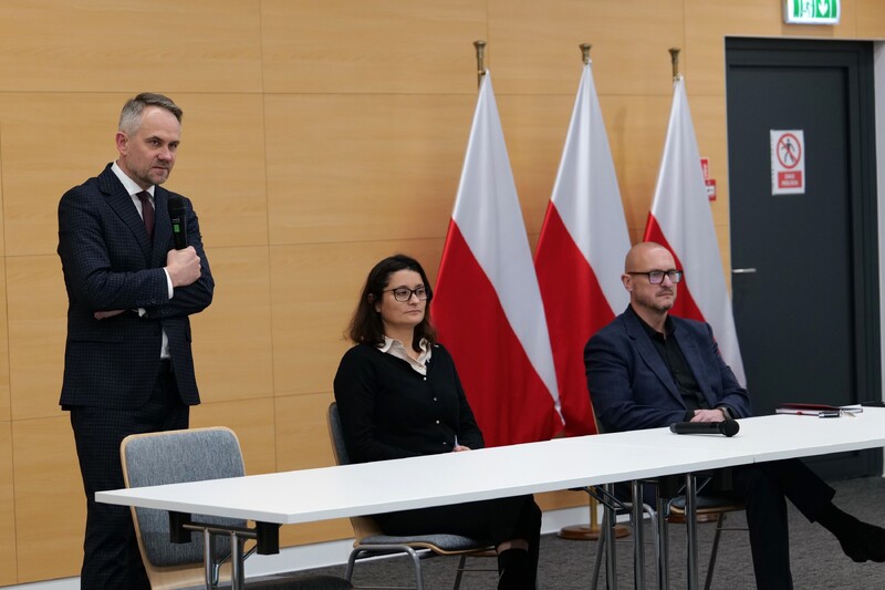 Wizyta dyrektora IPN Gdańsk dr. Marka Szymaniaka w bydgoskiej Delegaturze IPN