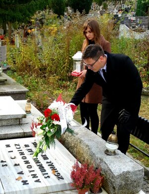 36. rocznica śmierci Marcina Antonowicza. Fot. Delegatura IPN Olsztyn