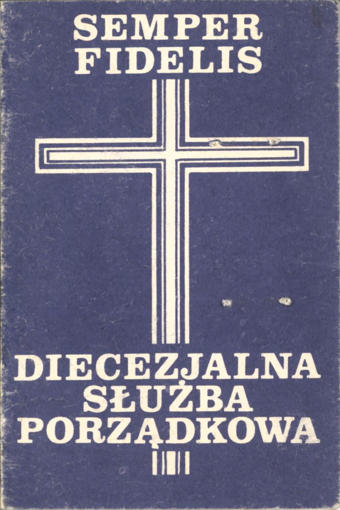 Transparent z napisem "Solidarny Gdańsk wita papieża", wizerunkiem papieża Jana Pawła II i herbem Gdańska, dar prywatny: Roman Jankowski.