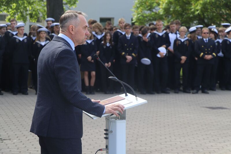 Uroczyste zakończenie roku szkolnego w Zespole Szkół Morskich - Gdańsk, 22 czerwca 2024