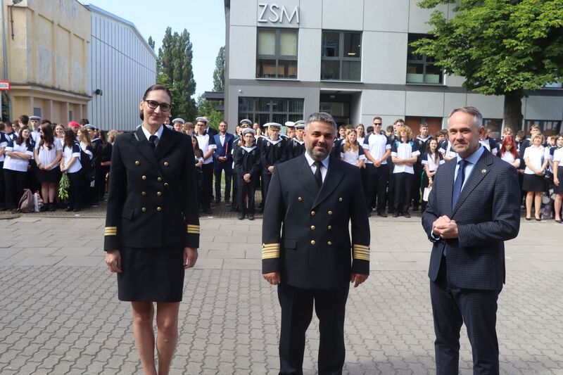 Uroczyste zakończenie roku szkolnego w Zespole Szkół Morskich - Gdańsk, 22 czerwca 2024