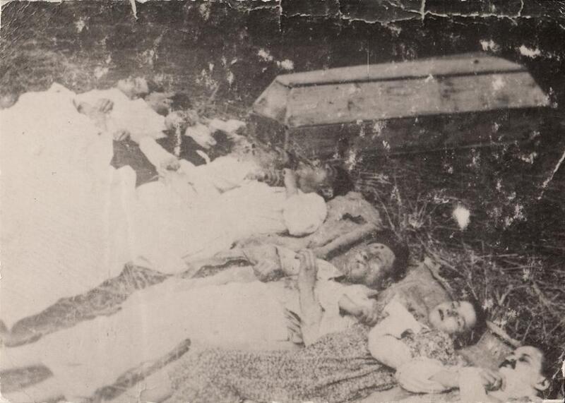 Rodzina Rudnickich zamordowana przez oddział UPA we wsi Chobułtowa (w okresie II RP powiat włodzimierski, województwo wołyńskie) w 1943 r., dar prywatny: Władysław Filar.