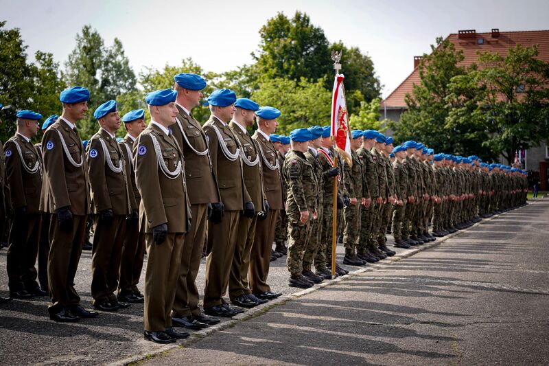 Uroczyste odsłonięcie pomnika gen. bryg. Stanisława Grzmota-Skotnickiego - Słupsk, 26 lipca, fot. Maja Studzińska