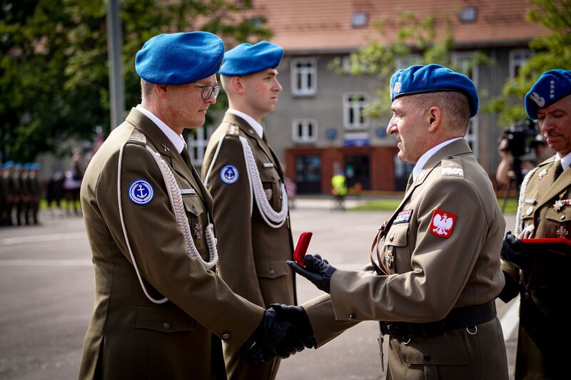 Uroczyste odsłonięcie pomnika gen. bryg. Stanisława Grzmota-Skotnickiego - Słupsk, 26 lipca, fot. Maja Studzińska