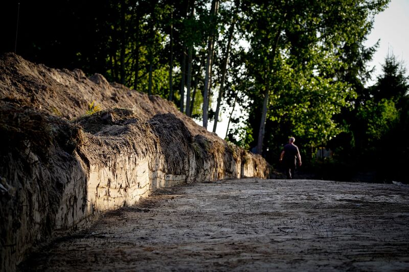 oszukiwania szczątków ppor. Zdzisława Badochy „Żelaznego” -, Sztum 19-22 sierpnia 2024, fot. Maja Studzińska