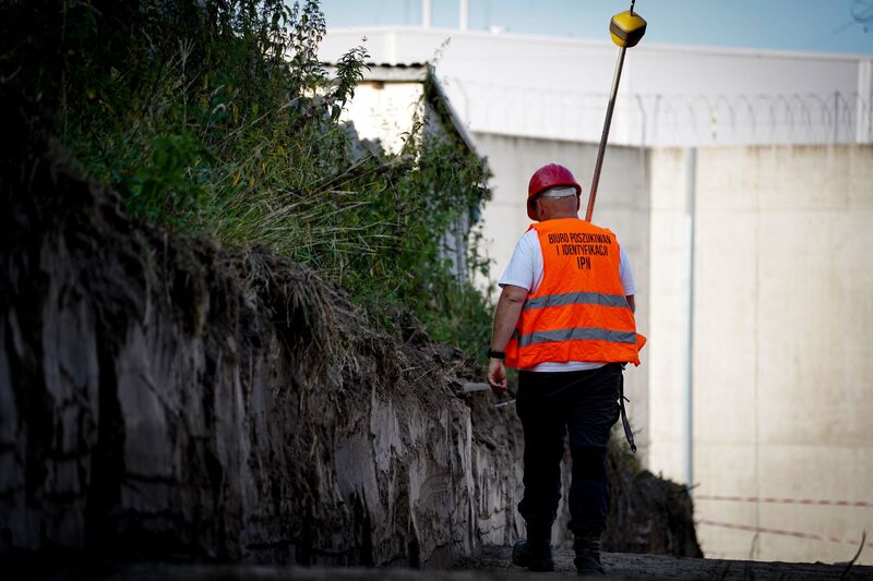 oszukiwania szczątków ppor. Zdzisława Badochy „Żelaznego” -, Sztum 19-22 sierpnia 2024, fot. Maja Studzińska