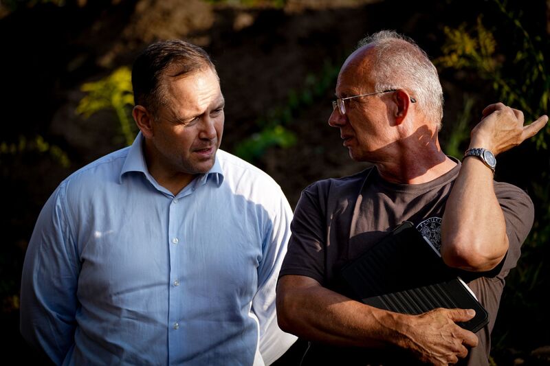 oszukiwania szczątków ppor. Zdzisława Badochy „Żelaznego” -, Sztum 19-22 sierpnia 2024, fot. Maja Studzińska