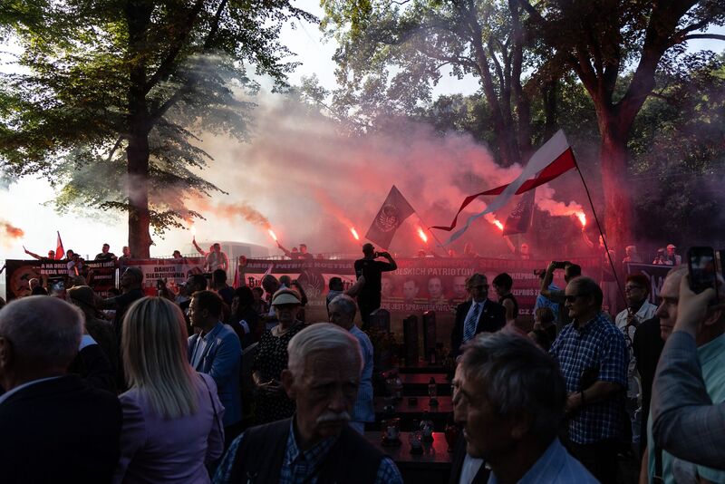 Upamiętniliśmy Bohaterów w 78. rocznicę ich śmierci - Gdańsk, 28 sierpnia 2024, fot. Roman Jocher