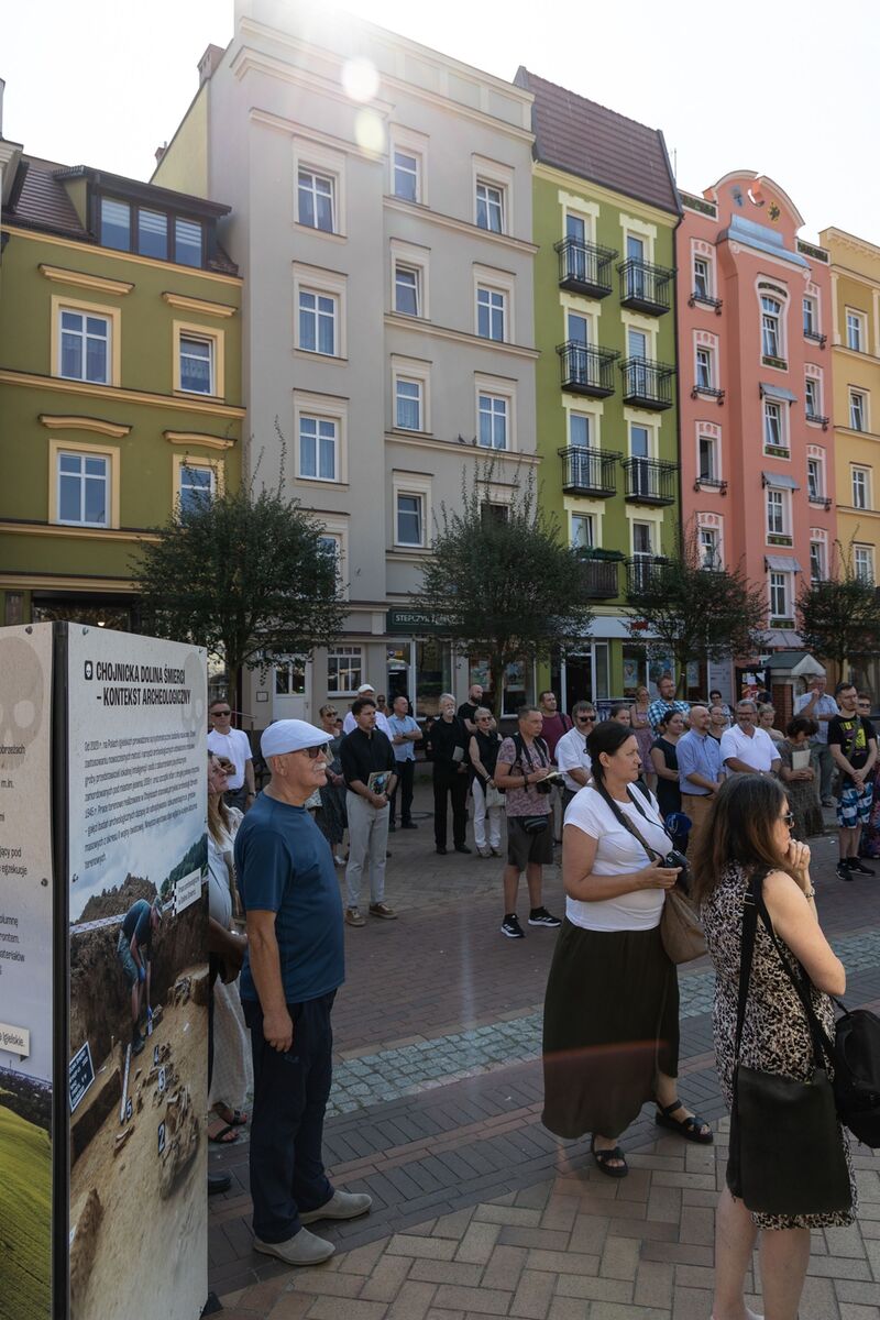 Otwarcie wystawy „Archeologia Zbrodni. Niemieckie zbrodnie w Chojnickiej Dolinie Śmierci” – Gdańsk, 29 sierpnia 2024, fot. Roman Jocher