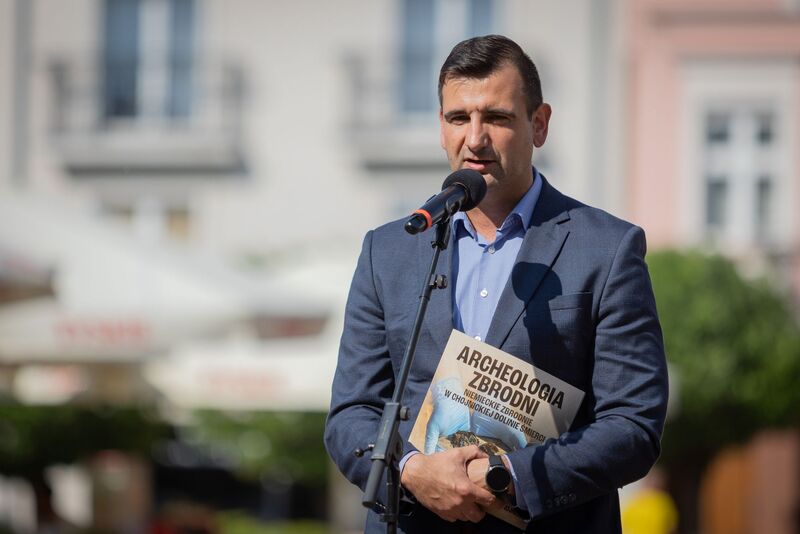 Otwarcie wystawy „Archeologia Zbrodni. Niemieckie zbrodnie w Chojnickiej Dolinie Śmierci” – Gdańsk, 29 sierpnia 2024, fot. Roman Jocher