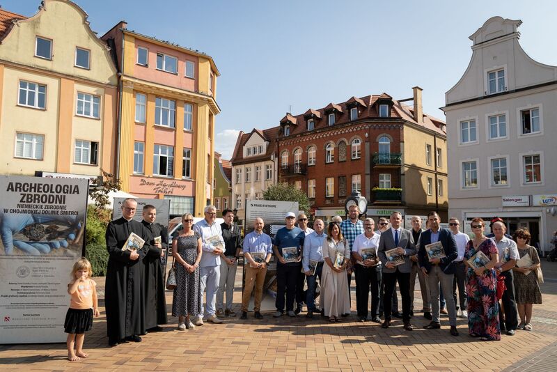Otwarcie wystawy „Archeologia Zbrodni. Niemieckie zbrodnie w Chojnickiej Dolinie Śmierci” – Gdańsk, 29 sierpnia 2024, fot. Roman Jocher