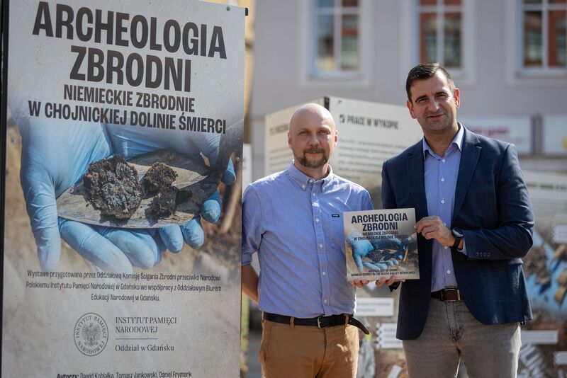 Otwarcie wystawy „Archeologia Zbrodni. Niemieckie zbrodnie w Chojnickiej Dolinie Śmierci” – Gdańsk, 29 sierpnia 2024, fot. Roman Jocher