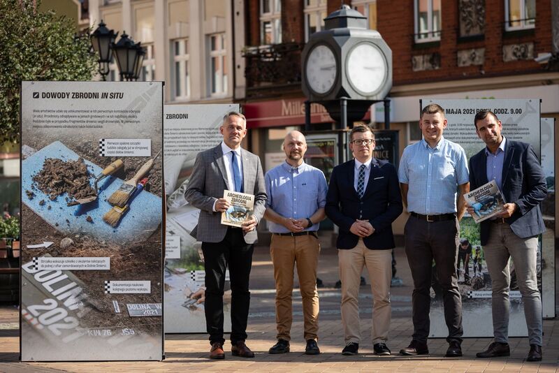 Otwarcie wystawy „Archeologia Zbrodni. Niemieckie zbrodnie w Chojnickiej Dolinie Śmierci” – Gdańsk, 29 sierpnia 2024, fot. Roman Jocher